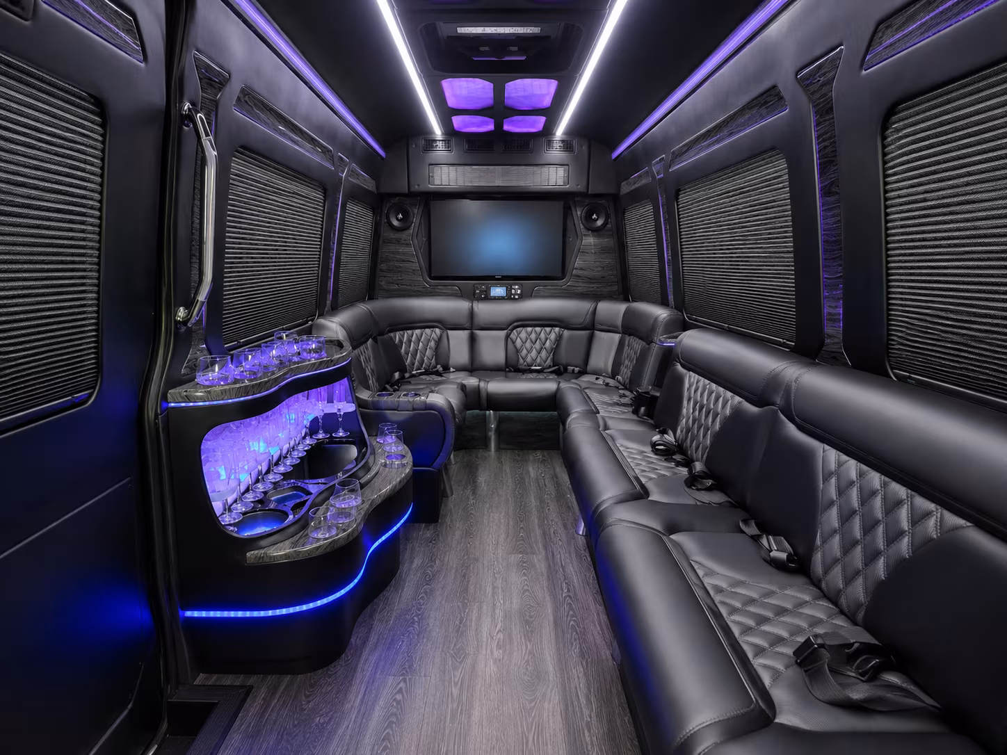 corporate event and off site shuttle buses from pembroke pines to fort lauderdale and miami